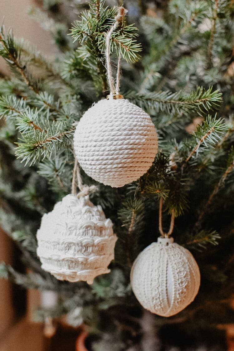 upcycled baubles