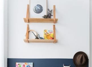 kids room crafting corner