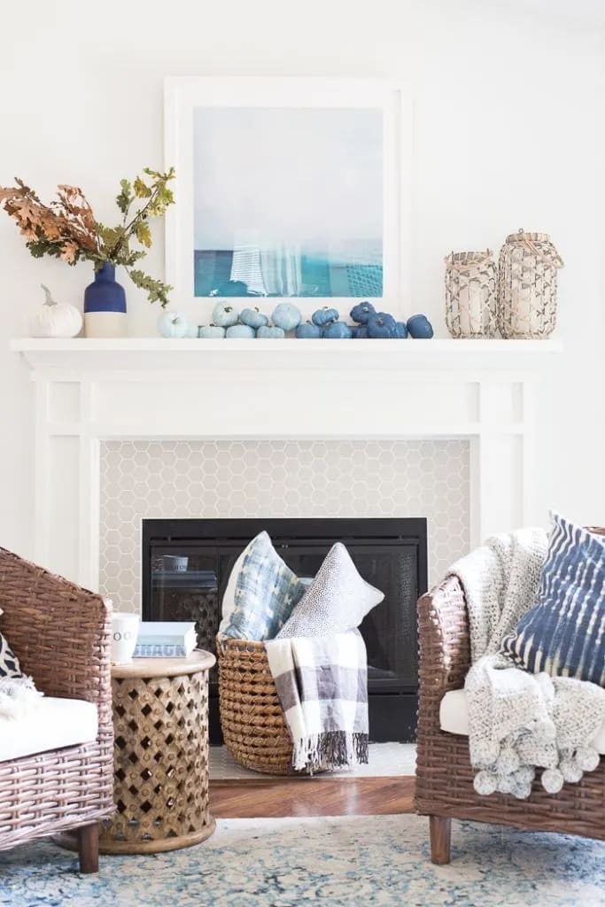 coastal Halloween styling _ Halloween home styling guide