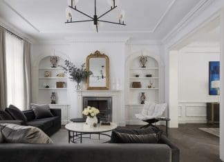 Transcontinental Residence formal living room