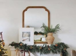 fireplace garland