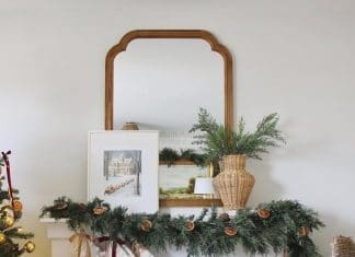 fireplace garland