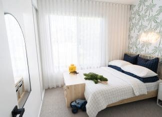 Patrick palm bedroom