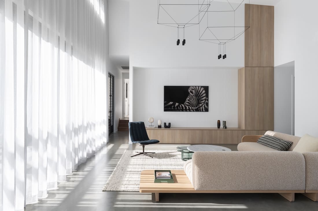 beige living room design
