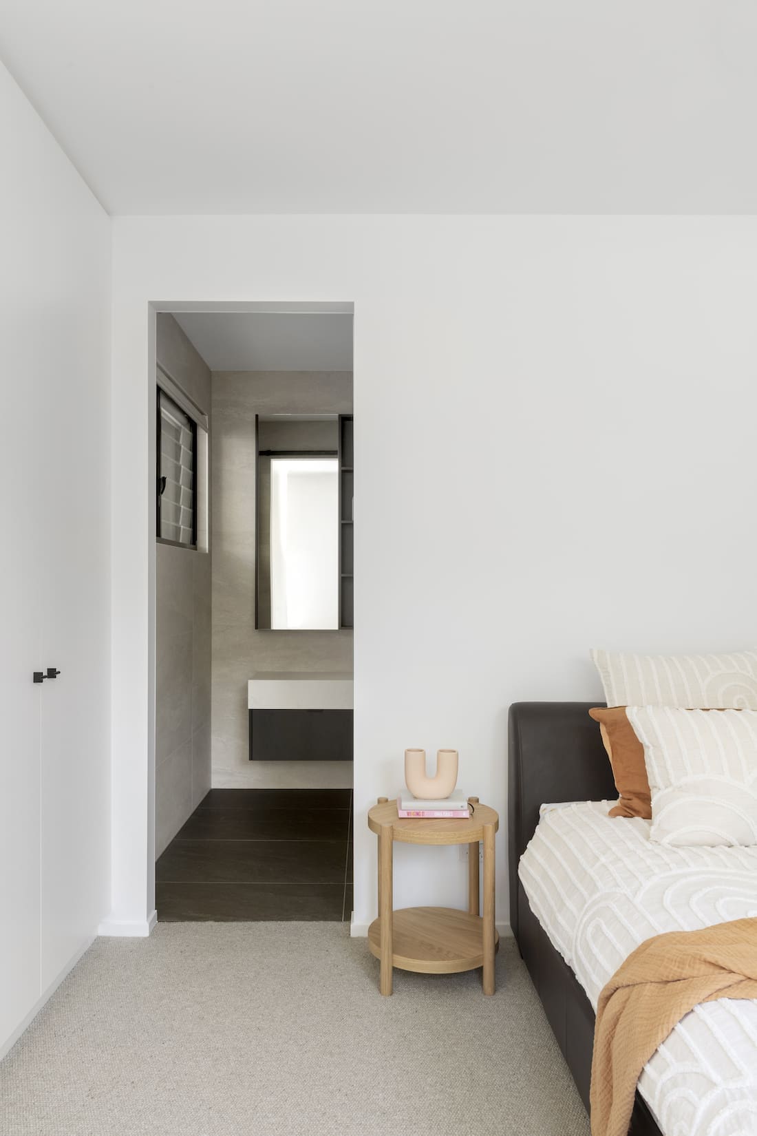 contemporary bedroom ensuite