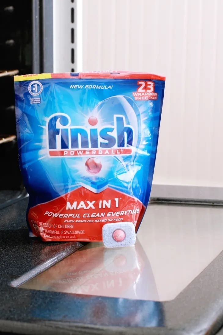 oven door cleaning hack