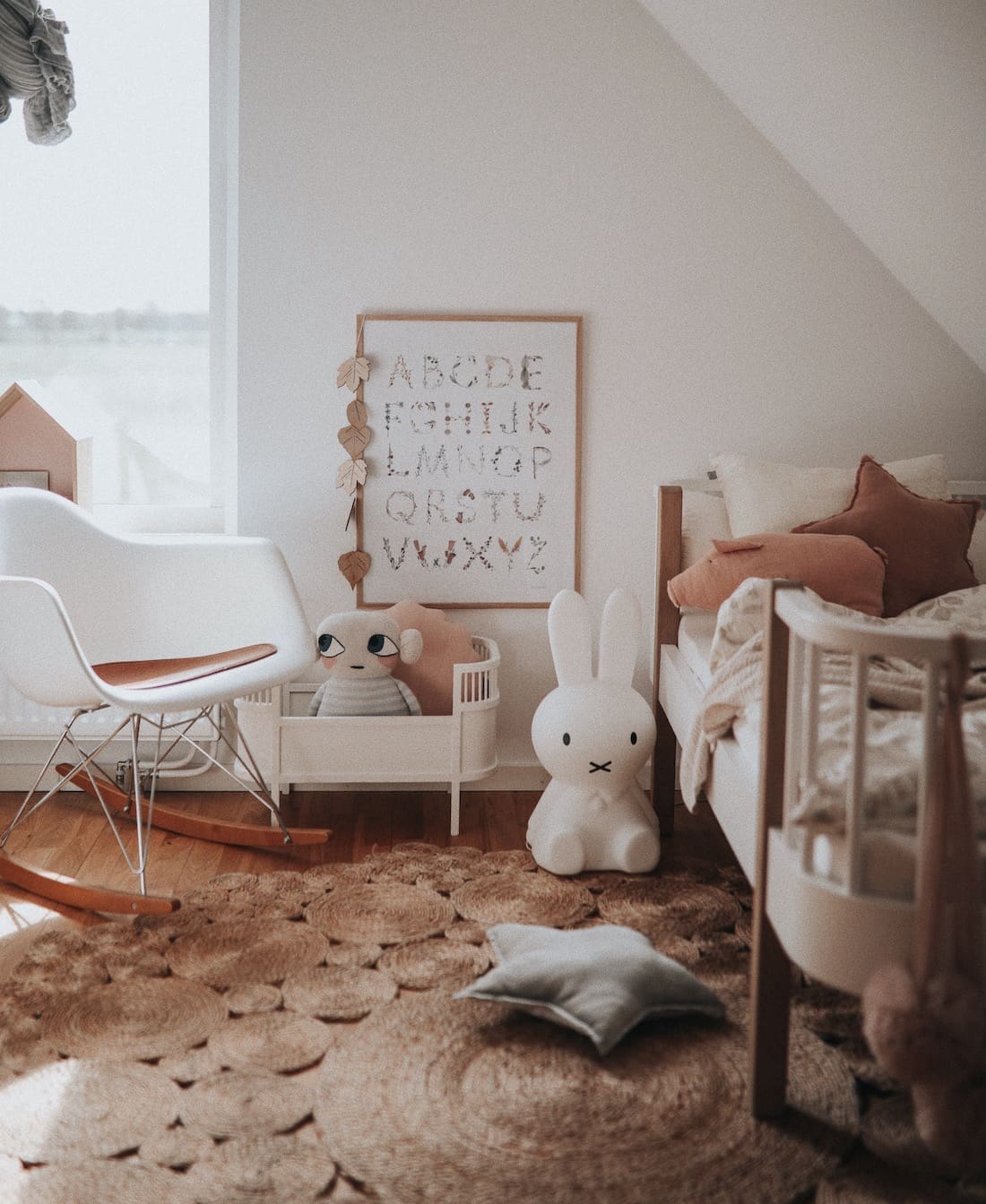 Cosy textures in nursery