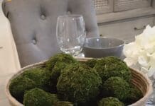 DIY oversized rope bowl