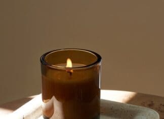 Black Blaze candle