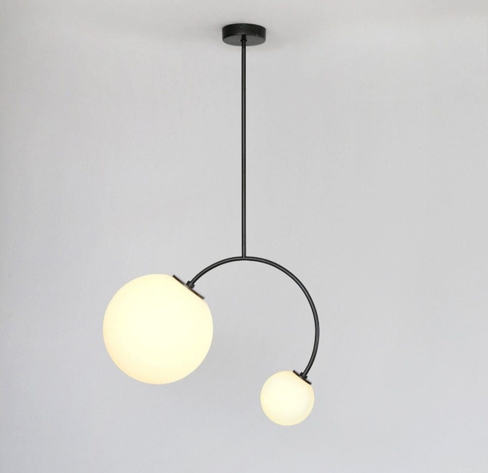 Etsy black ball light