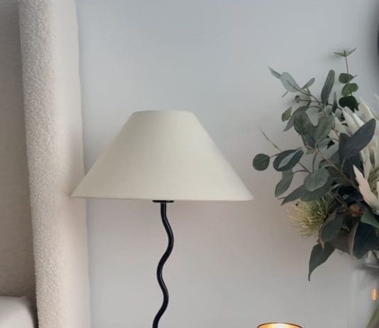 Kmart table lamp hack