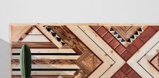 Studio Sarai timber mosaic art x style art