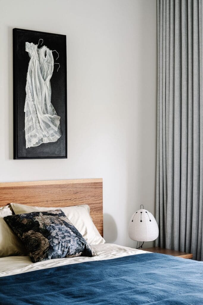 Bedroom styling in Chatterbox House