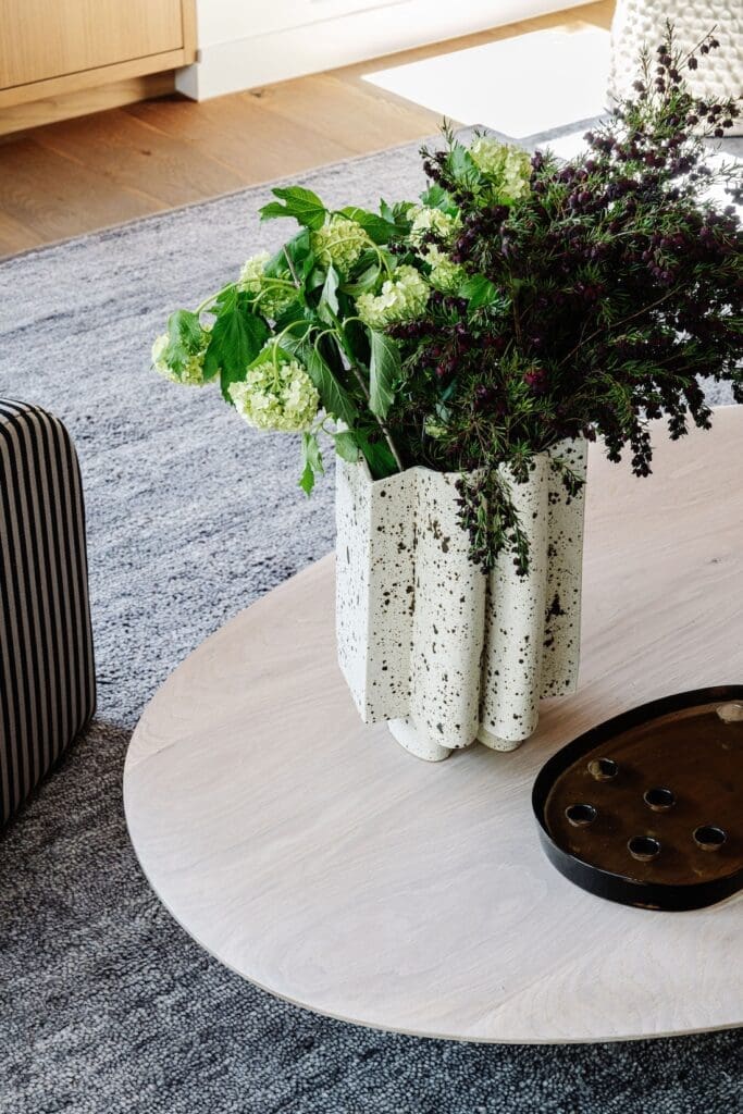 Coffee table styling at Chatterbox House