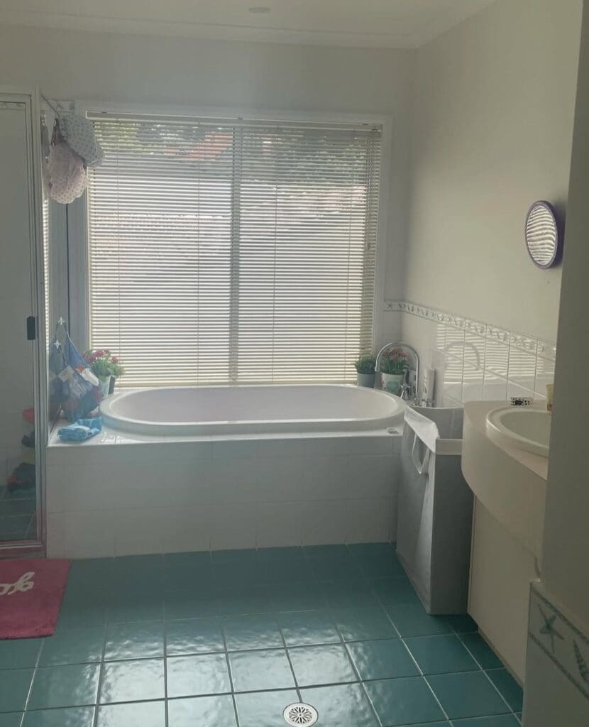 Bathroom renovation before