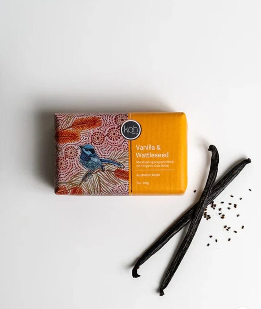 Soap collaboration between By Meeka X Koh Living