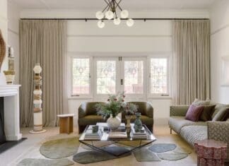 Heritage reimagined: Exploring House 1915 House 1915 living room with heritage style