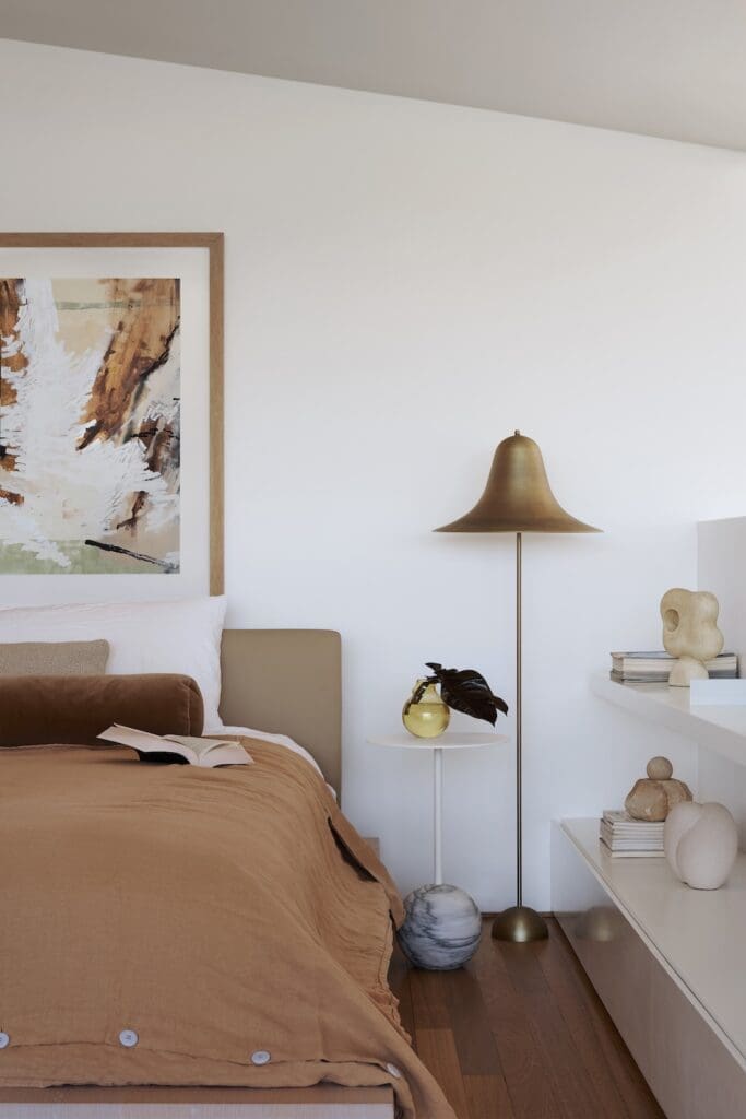 Master bedroom of Meller House