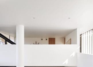 Unique mid-century modern architecture in updated family home of Meller House