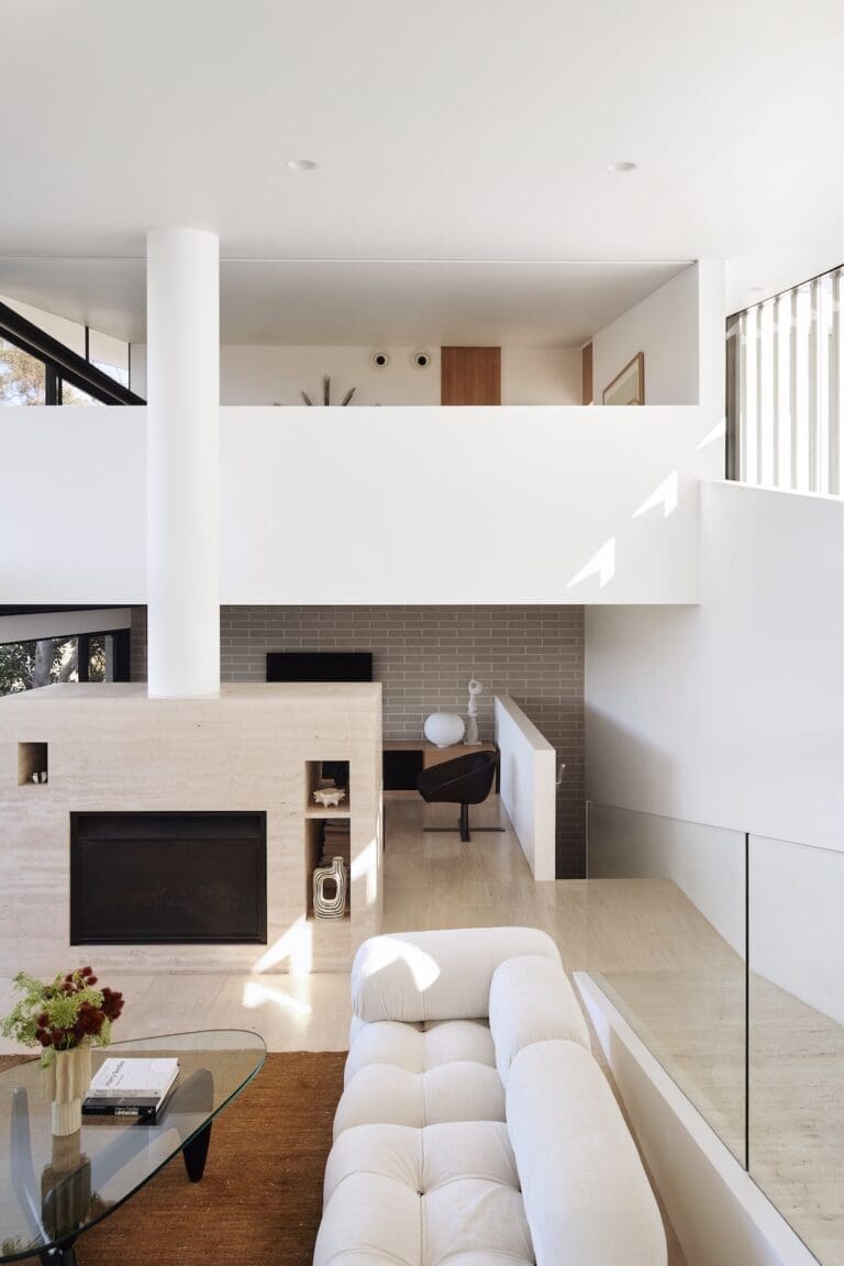 Unique mid-century modern architecture in updated family home of Meller House