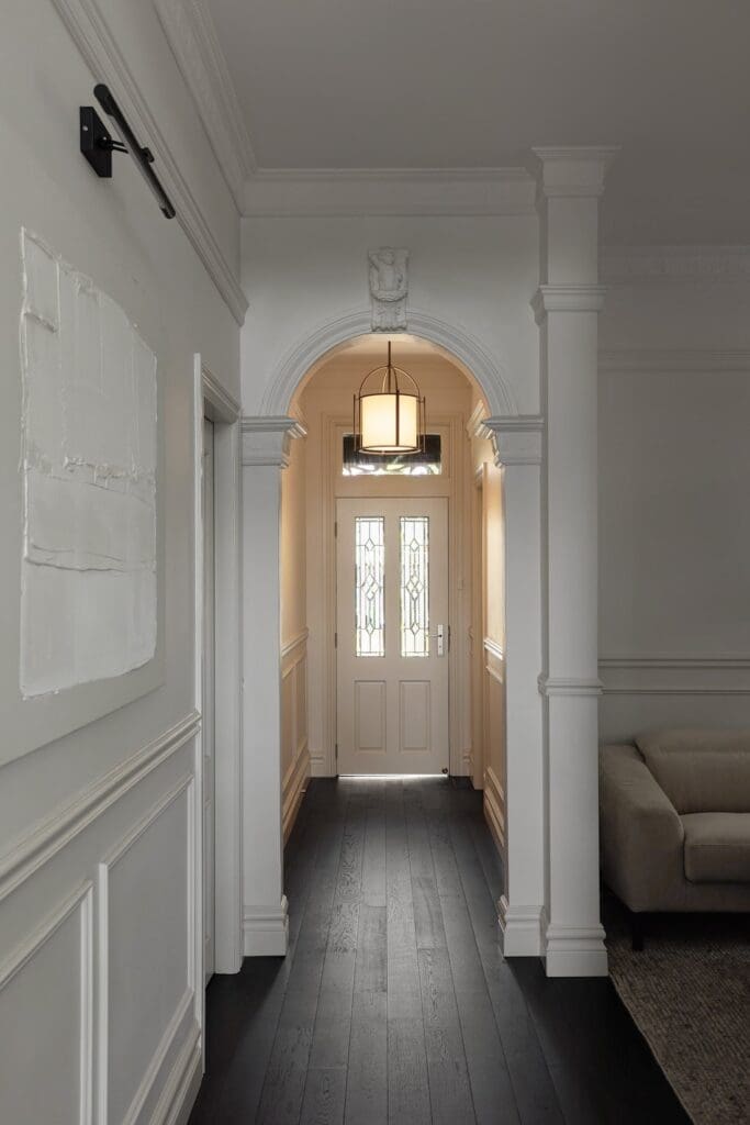Entry of Leichhardt Residence from Branche Designs