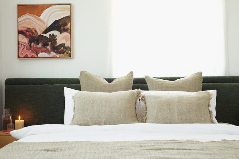 Pool noodle hack bedhead