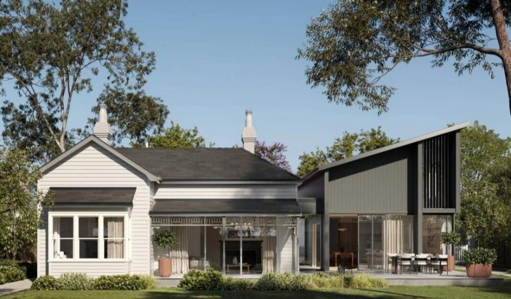 Modern heritage home from James Hardie