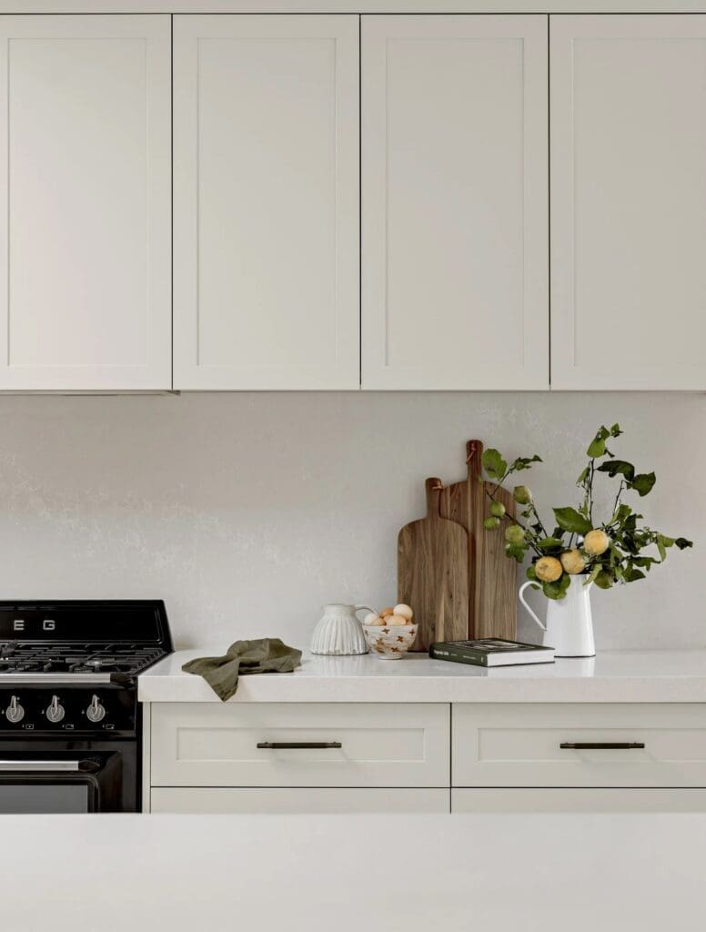 Kitchen styling at Ewingsdale home