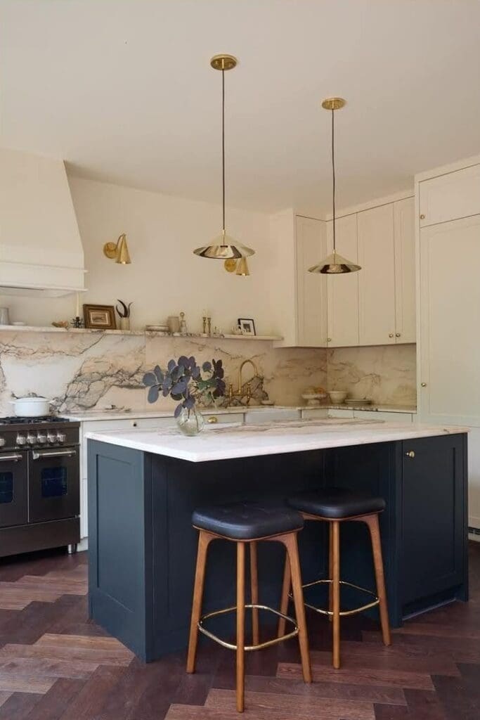 Marble kitchen renovation