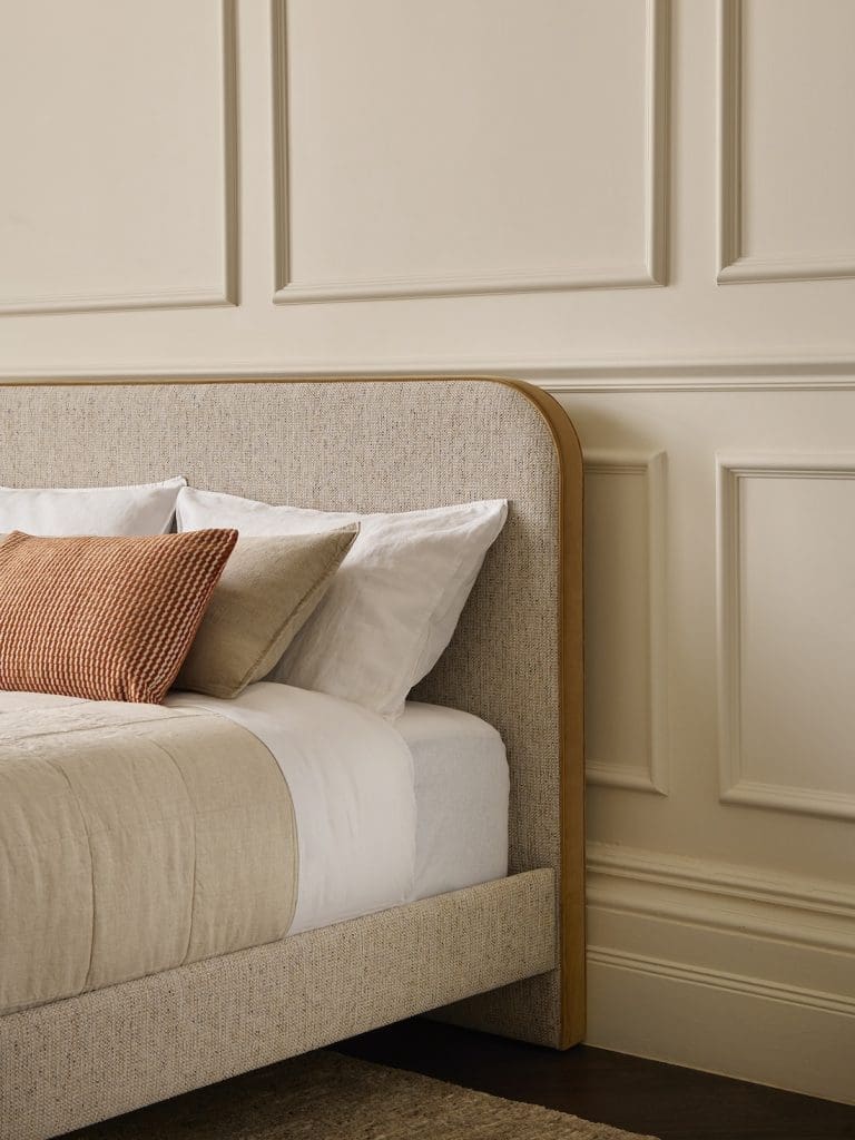 Heatherly Design, Louis ready made bed in sand