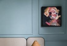 How colour can transform your home: Insights from a painting expert Heatherly Design, Zara bedhead Boston flax with Boston ebony piping