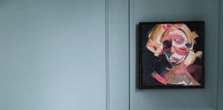 Heatherly Design, Zara bedhead Boston flax with Boston ebony piping