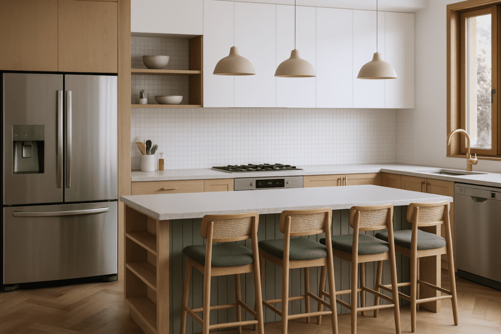 Mid century style kitchen