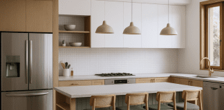 Mid century style kitchen