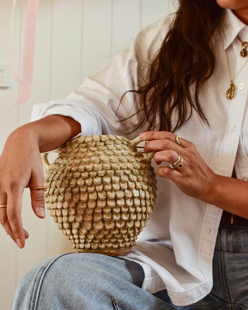 Clayhead Ceramics petal vase