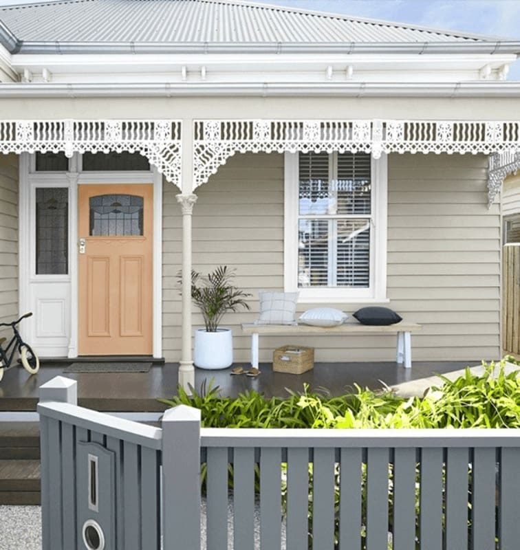 Outdoor painted colours