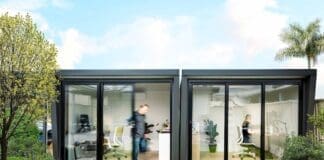 Backyard home office